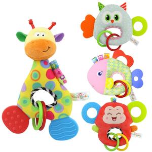 HAPPYMONKEY 高品質でかわいいキリンのぬいぐるみドラム（卸売）、0～24ヶ月の赤ちゃんに最適