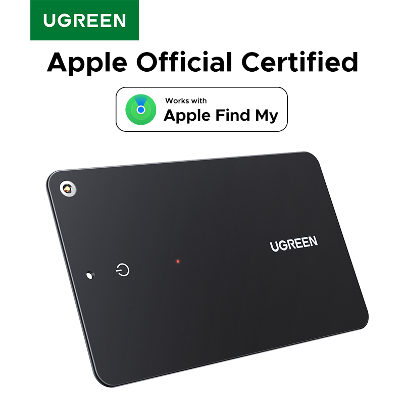 UGREEN セキュリティ SmartTrack カードは Apple Find My Wallet と連携 Bluetooth トラッカー 電話ファインダー 耐水性 (iOS のみ)