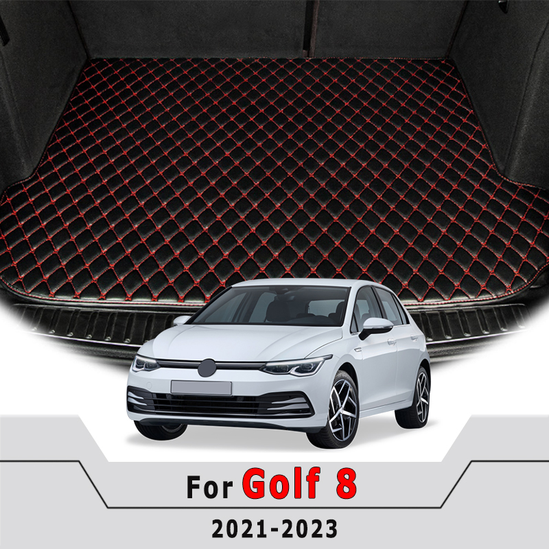 車のトランクマット Vw フォルクスワーゲンゴルフ 8 MK8 2023 2022 2021 カーゴライナー自動車インテリアアクセサリー車両交換防水