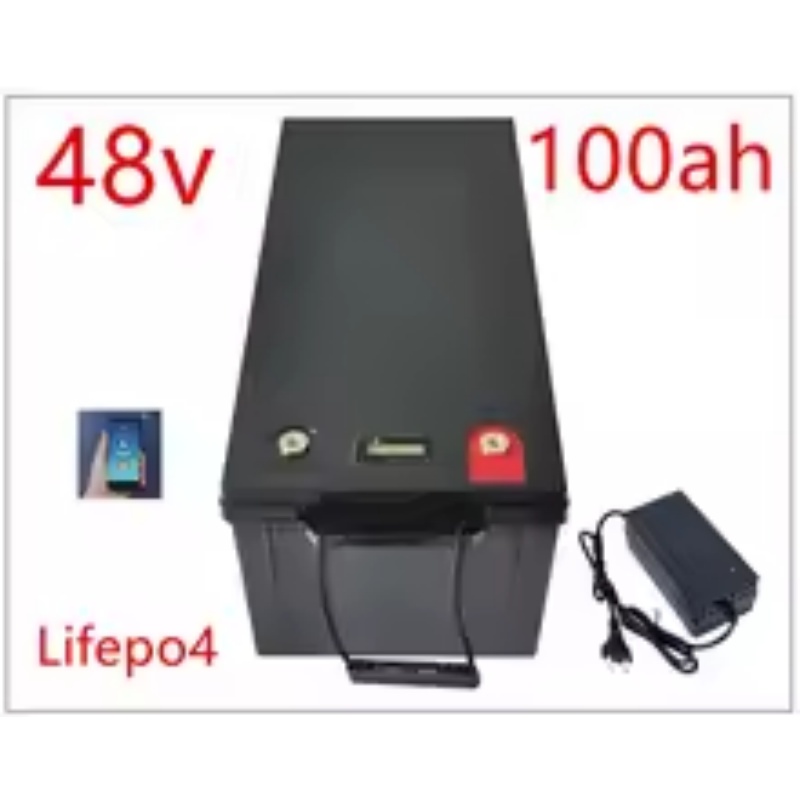 48V Bluetooth バッテリー Lifepo4 50AH/100AH/135AH/150AH/200AH/300AH 最大 9000W のソーラーインバーターシステムの並列接続用