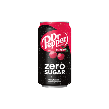 Cherry Zero Sugar Carbonated Drink 355ml Canned Fruity Soda Ready to Drink Bulk Packaging for Export