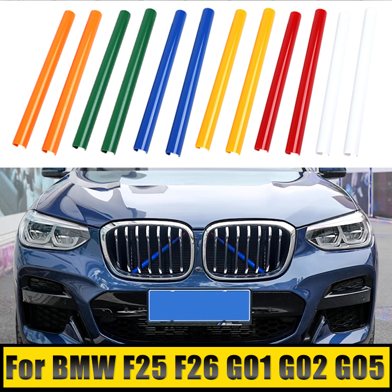 Bmw X3 G01 F25 X4 G02 F26 X5 G05 2011-2015 2016 2017 2018 2019 2020 2021 2022 2023 2024 車のフロントグリルトリムストリップカバー