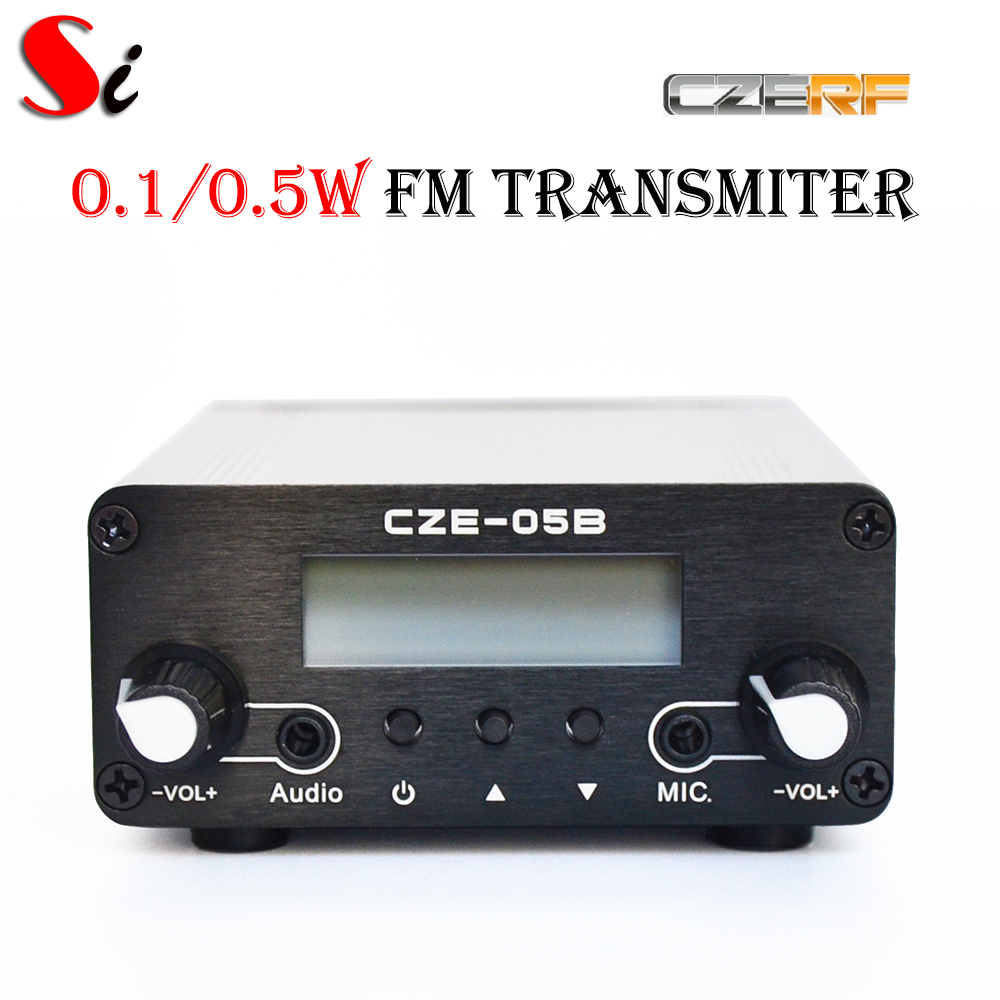 CZE-05B 0.1W/0.5W FMトランスミッター ステレオPLLラジオ放送