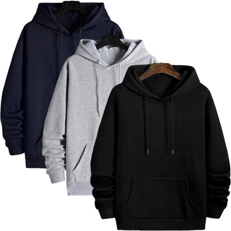 熱い販売新しいメンズトラックスーツ服無地カジュアルスウェットアウトドアスポーツジョギングメンズパーカー高品質スポーツウェア