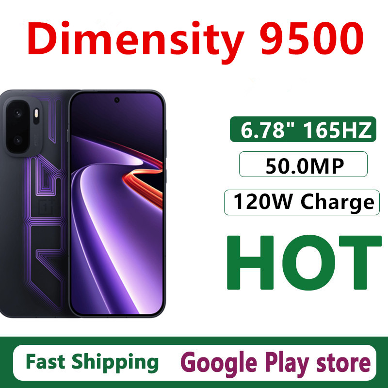 Original Oneplus Ace 6 Ultra Mobile Phone Dimensity 9500 IP69 Waterproof 6.78" AMOLED 165HZ 50.0MP Camera 8600mAh 120W Charge