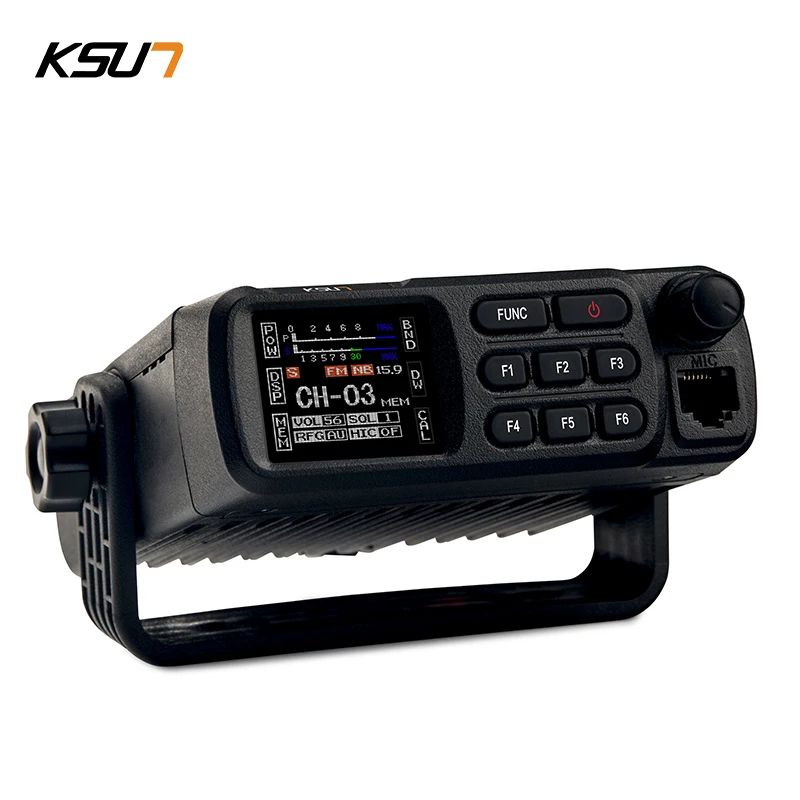 KSUT CB-100 CB ラジオ 26-27mhz ミニモバイルカーアマチュア無線局トランシーバー短波 AM/FM 40 チャンネルハンドヘルドマイク