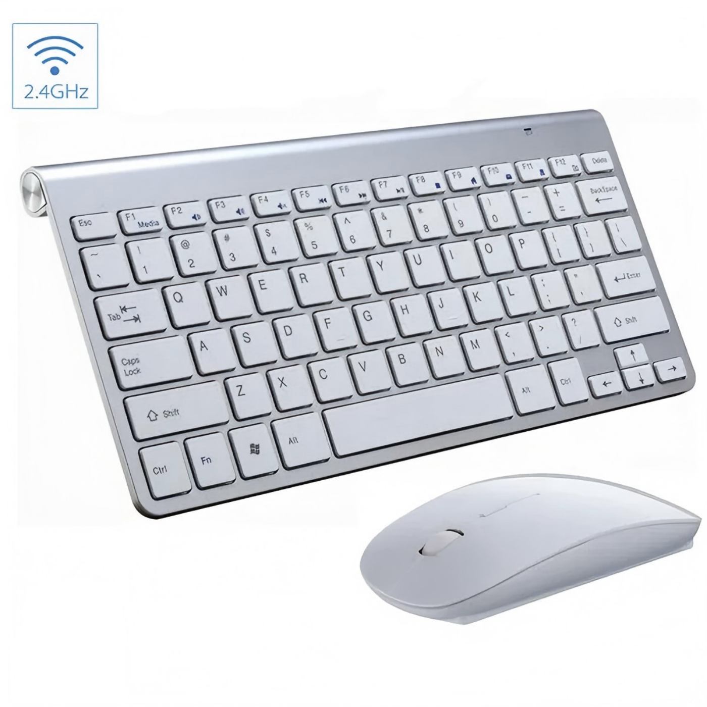 ミニワイヤレスキーボードとマウスセット防水2.4G Mac Apple PCコンピュータ用