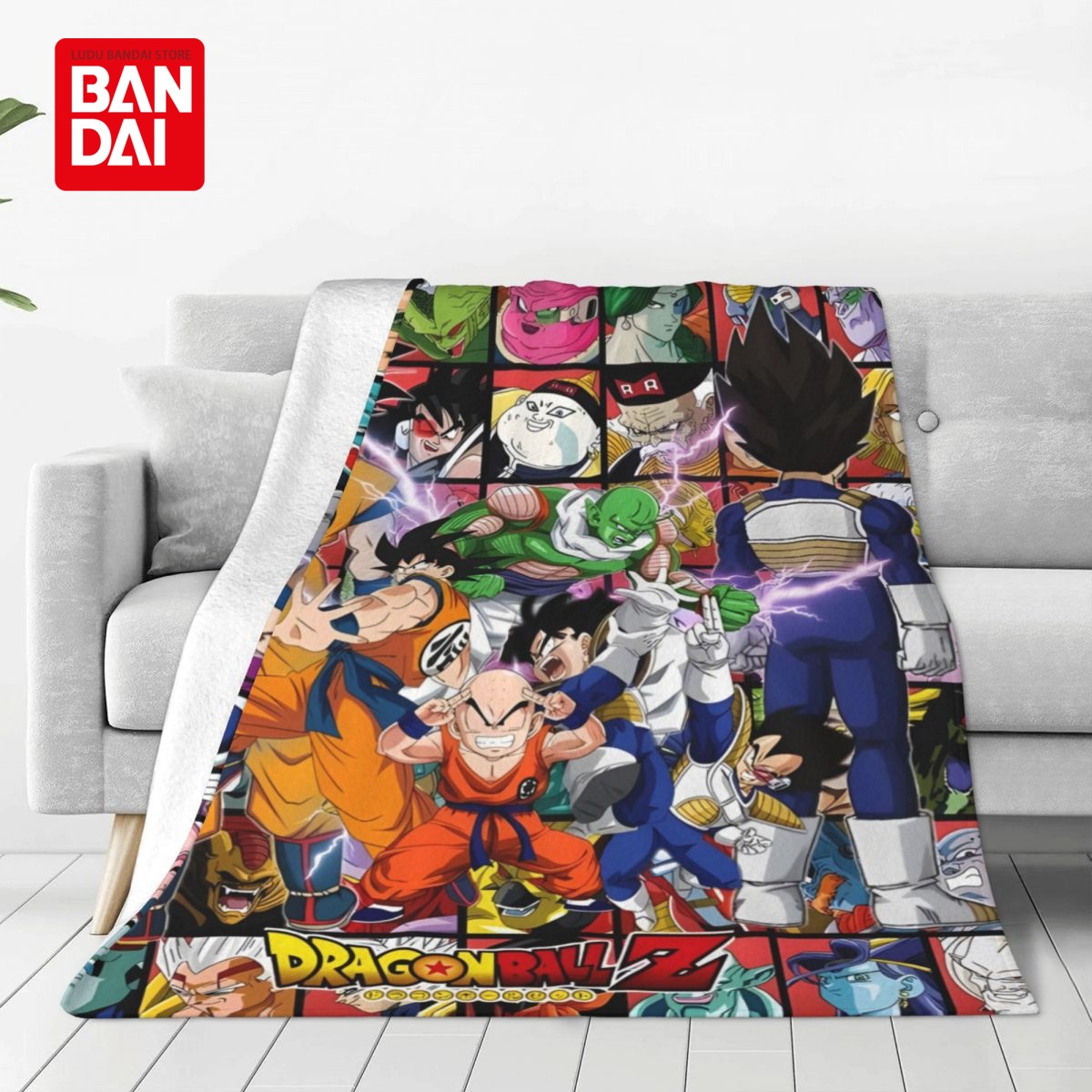 バンダイ日本アニメ悟空ドラゴンボール Z スローブランケットベッドソファエアコン睡眠カバー寝具スローベッドシーツ子供のための