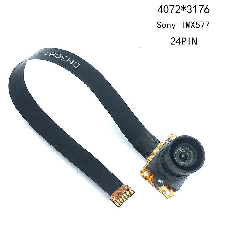 HD カメラモジュール IMX577 センサー 24PIN インターフェイス CSI-2 シリアルデータ出力固定焦点 FOV 100 120 145 ° 解像度 4072*3176