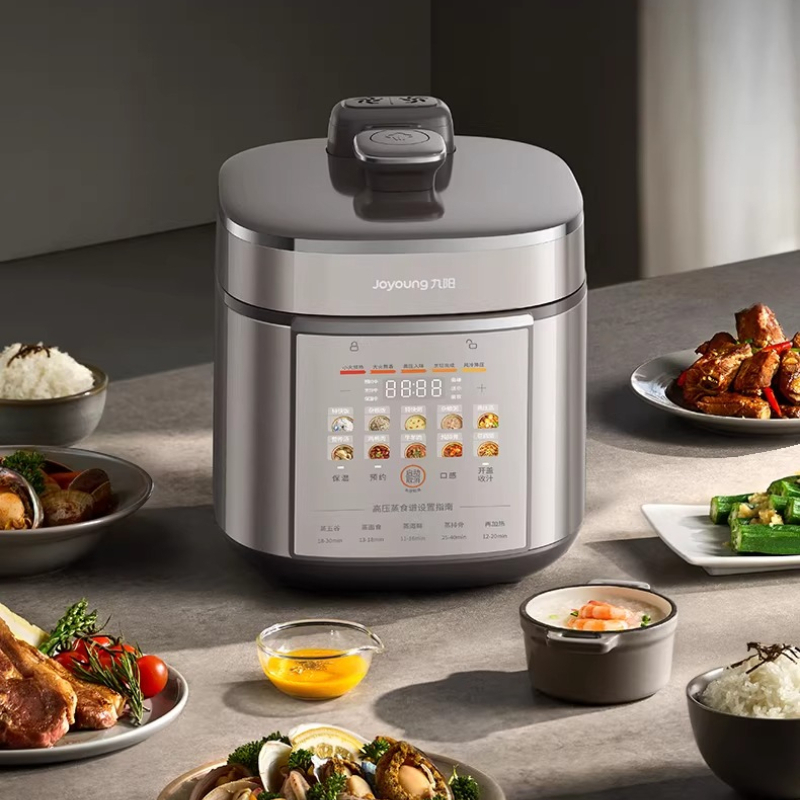 5L 電気圧力鍋 0コーティング二重内鍋 スマートタイマー 多機能 家庭用
