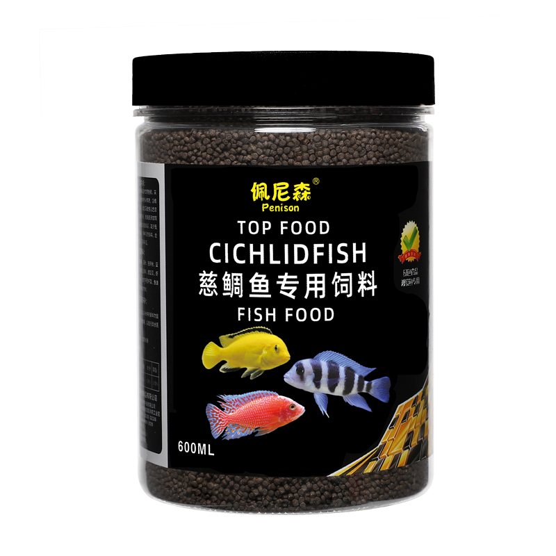 Sanhu シクリッド フィッシュ フード 水族館 グッピー ベタ 沈む魚の餌 小粒子 観賞魚の色増強飼料