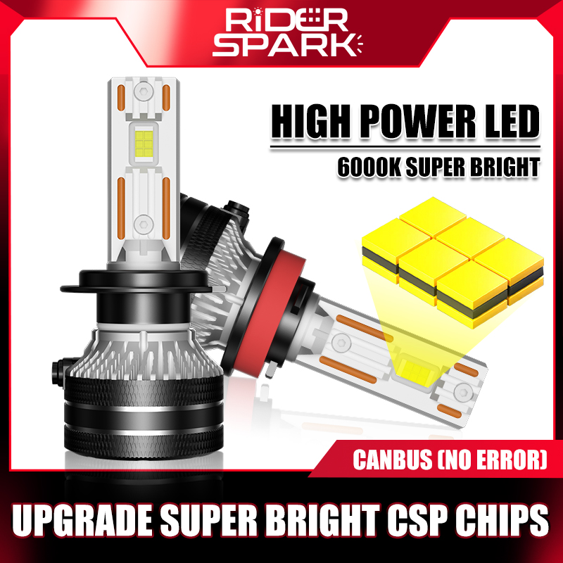 K5C H7 LED 60000LM ヘッドライト Canbus H1 H4 H11 9012 HIR2 H8 H9 9005 9006 HB3 HB4 ハイパワー 6000K 5570 CSP チップ 12V ターボ 24V