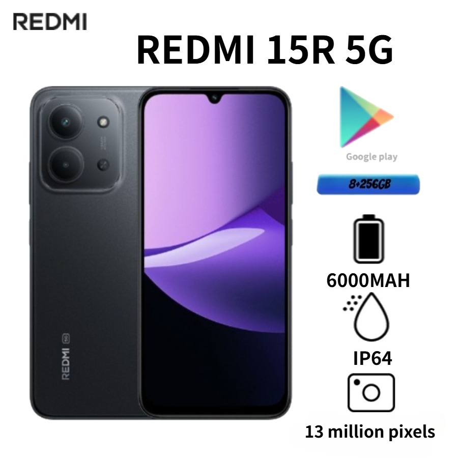 2026年に発売予定の新しいRedmi 15Rは、リフレッシュレート120Hzの6.9インチディスプレイ、スタンバイ時間を延長するための6000mAhバッテリーを搭載しています。
