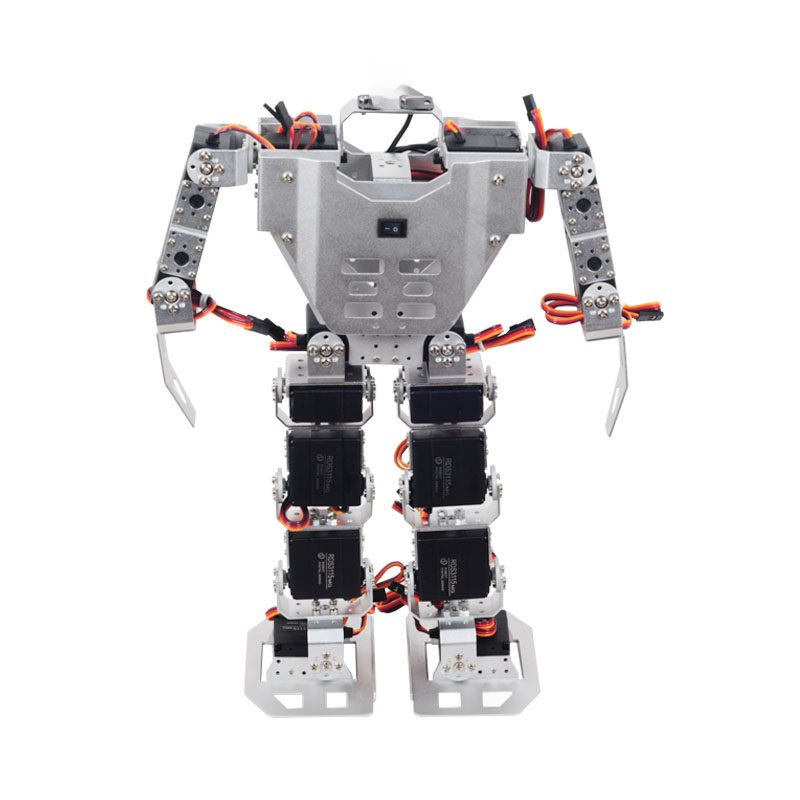 17 自由度生体模倣ヒューマノイドロボットフレーム二軸サーボ RDS3115 格闘競技ダンス二足歩行プログラマブルロボット用