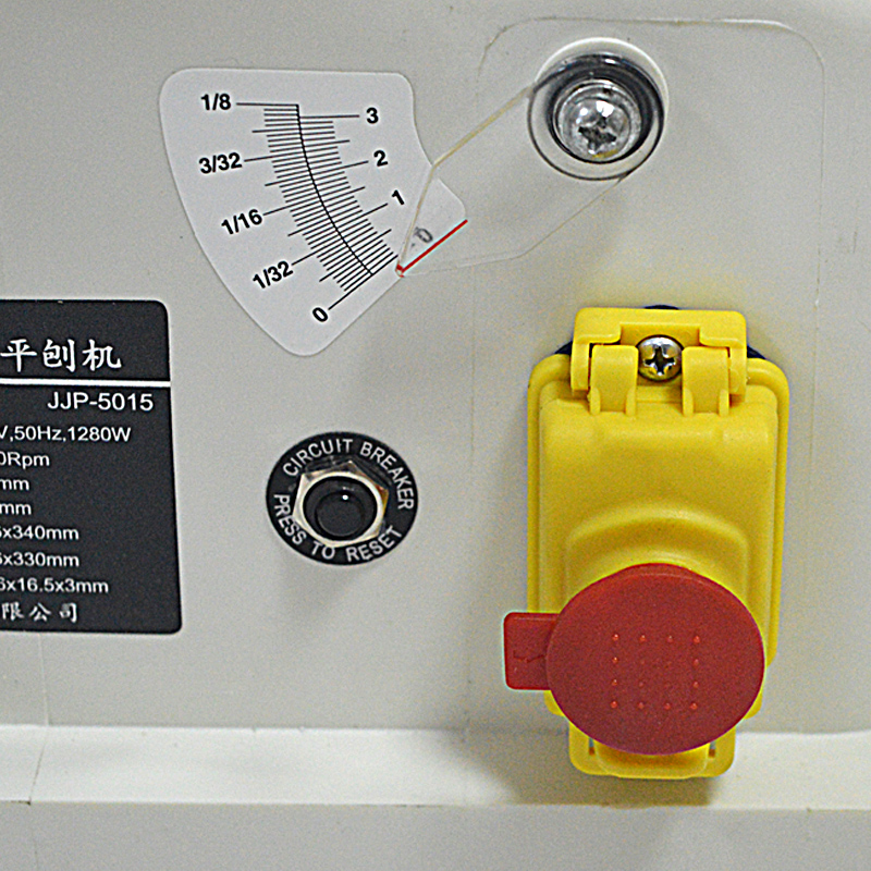 1PC JJP-5015 家庭用デスクトップ木工かんな機多機能 DIY 電気かんな木材かんな盤 220V 1280 ワット