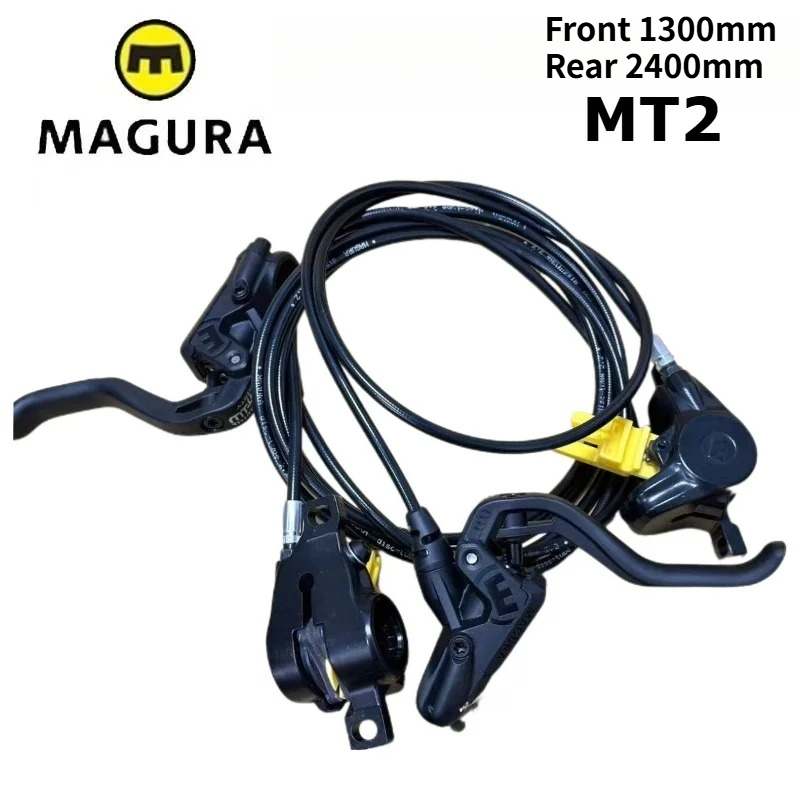 MAGURA MT2 Coet 2 ピストン油圧ディスクブレーキフロントとリアペア 1300/1650/2400 ミリメートルホース DH 十分なブレーキストリートライディング SM