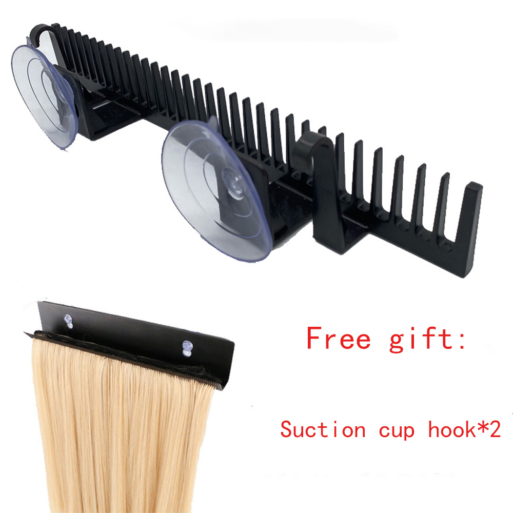 1 ピースヘアエクステンションホルダーヘアエクステンションハンガーウィッグ収納ディスプレイ軽量ヘアエクステンションツールサロン用ウィッグスタンド