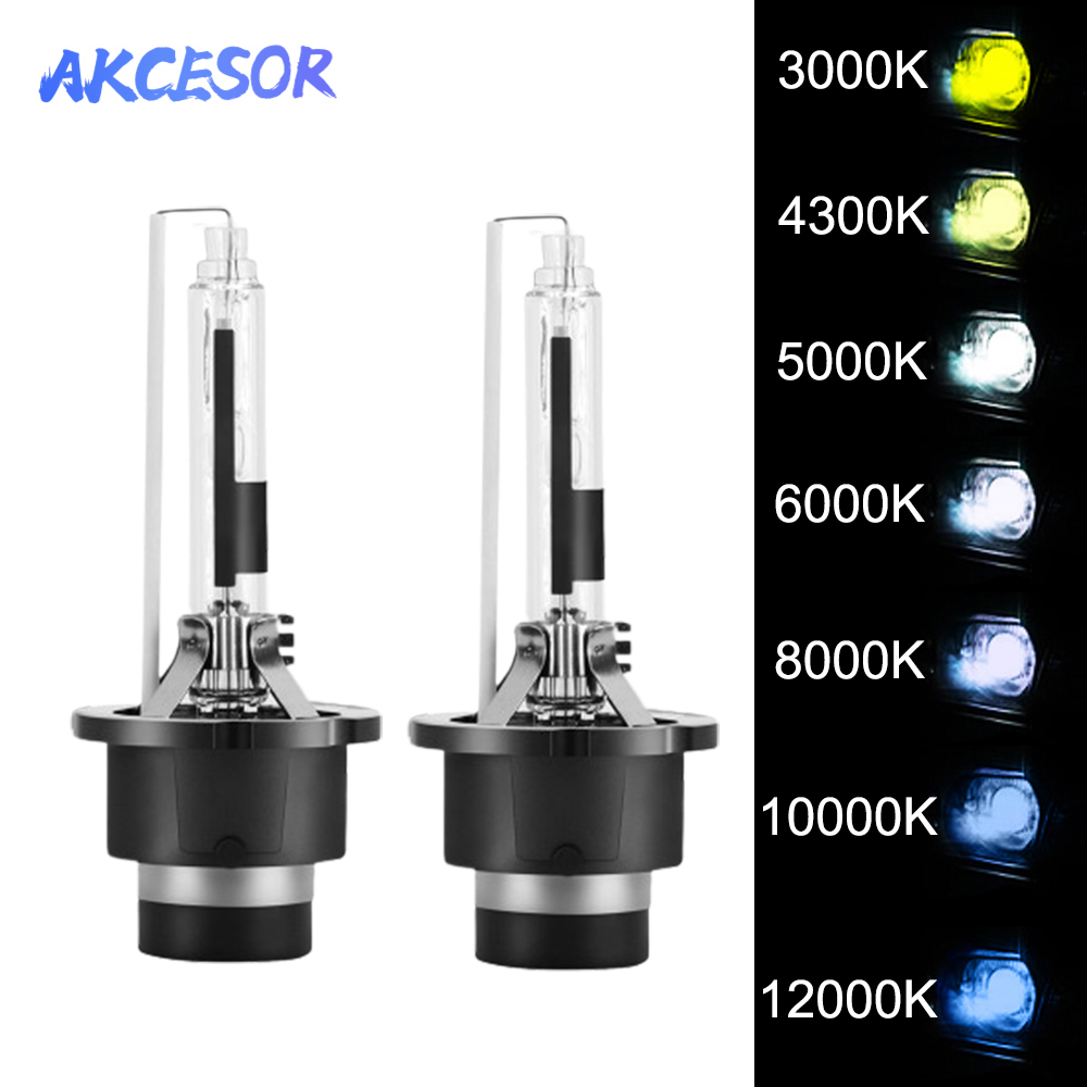 2x キセノン電球 D2S D2R D4S D4R HID ヘッドランプ車のヘッドライト電球キットオートランプ 4300K 5000K 6000K 8000K 10000K 12000K 12V 35W