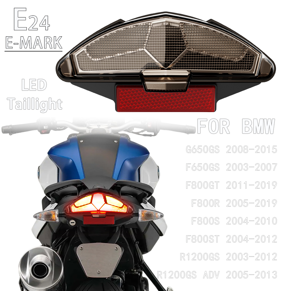 LED テールライト BMW R1200GS アドベンチャー F800GT F800R F800S F800ST F650GS G650GS リアブレーキテールライトランプ インジケーターウインカー付き