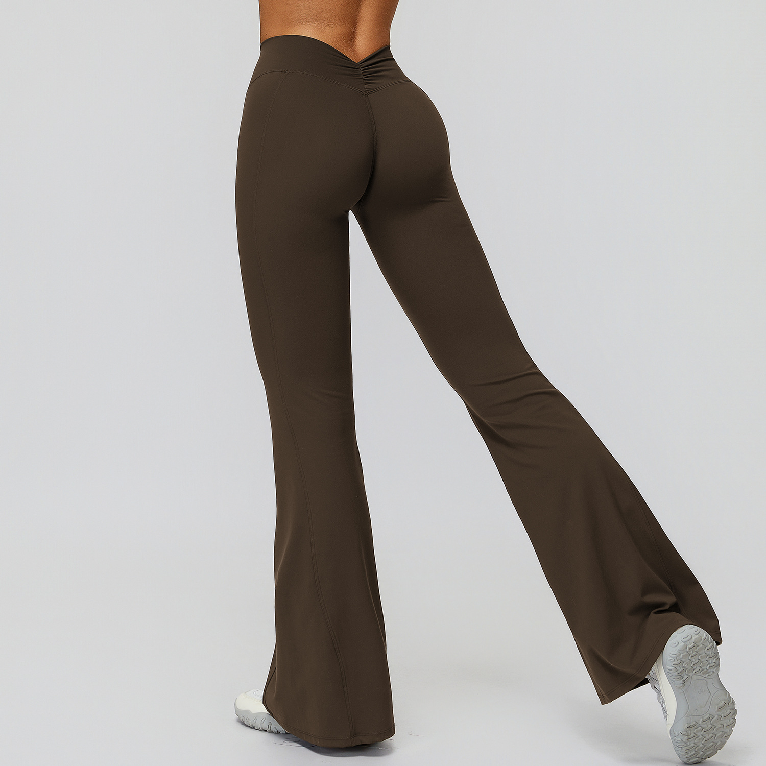 Leggings Woman Workout Flared Pants Leggings ECO Pilates Dance Fitness Trousers High Waist Butt Lifting Yoga Bell-Bottom Pants