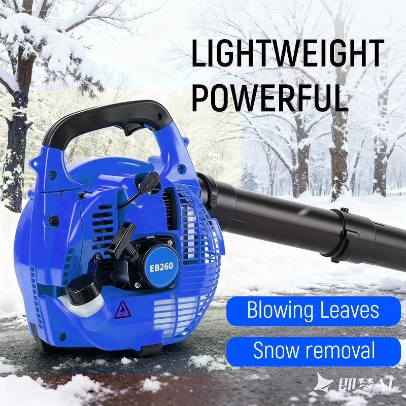 ガスヤードリーフブロワー 2ストロークガソリンリーフブロワー バックパックガスブロワー 大規模敷地除雪用 季節清掃