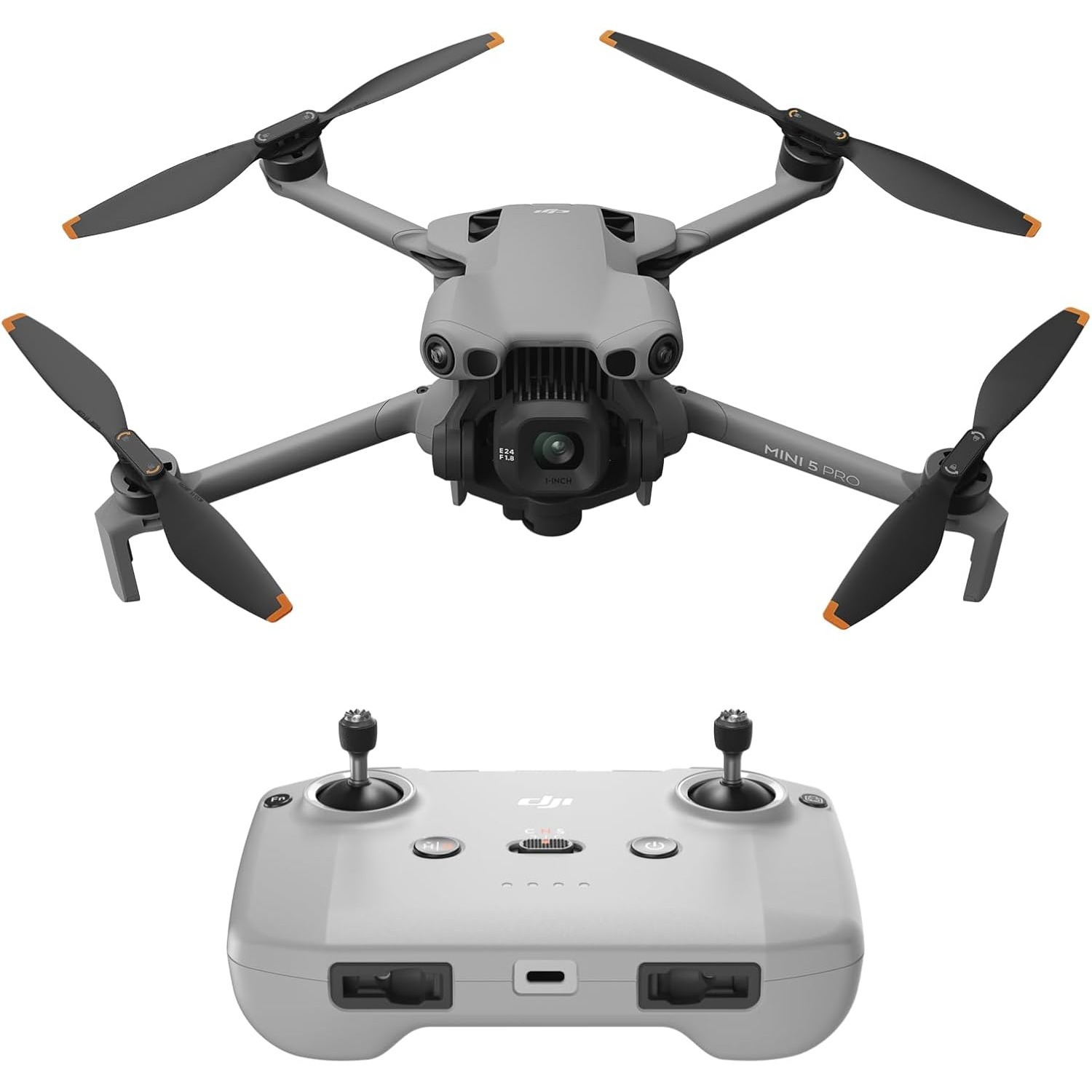 DJI Mini 5 Pro 4K カメラ ドローン、1 インチ CMOS センサー、全方向性障害物回避、249g 未満の軽量設計