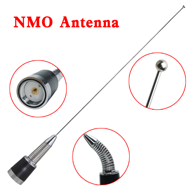NMO モバイルデュアルバンド VHF UHF バンド 144/430MHz 100 ワット 2.15/3.5DBi 高利得アンテナ ICOM 頂点 HYT モバイル車両ラジオアンテナ