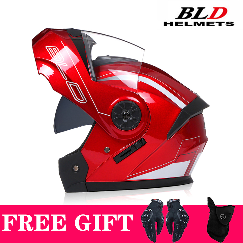 オートバイヘルメットデュアルレンズモジュラーヘルメットフリップアップモトクロスヘルメットサンバイザーレーシングモト Capacete 乗馬安全カスコ ECE