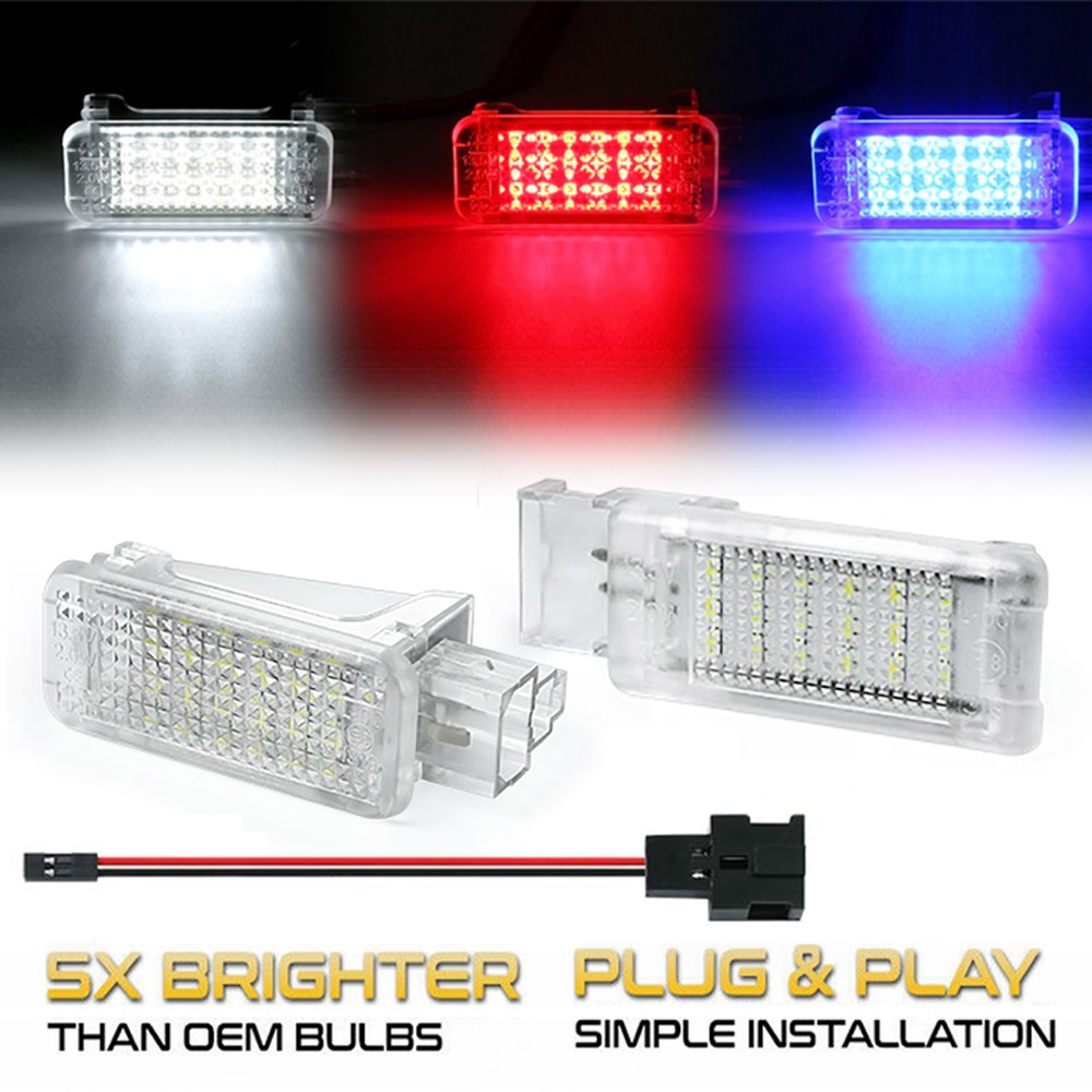 LED 足元ライト荷物コンパートメントグローブボックスランプシュコダオクタヴィア 1Z 5E ファビアスーパーブラピッドイエティ Kamiq スカラ Citigo Roomste
