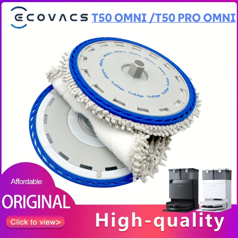 オリジナル ECOVACS DEEBOT T50 モップマウント TruEdge 2.0 アクセサリー ECOVACS DEEBOT T50 Pro オムニ掃除機モッププレートスペアパーツ用