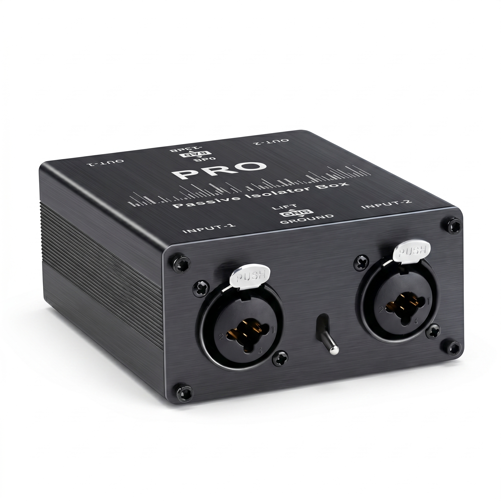 新しい XLR オーディオアイソレーター電流サウンドノイズキャンセリングミキサーマイク共通接地フィルター多機能ノイズアイソレーター