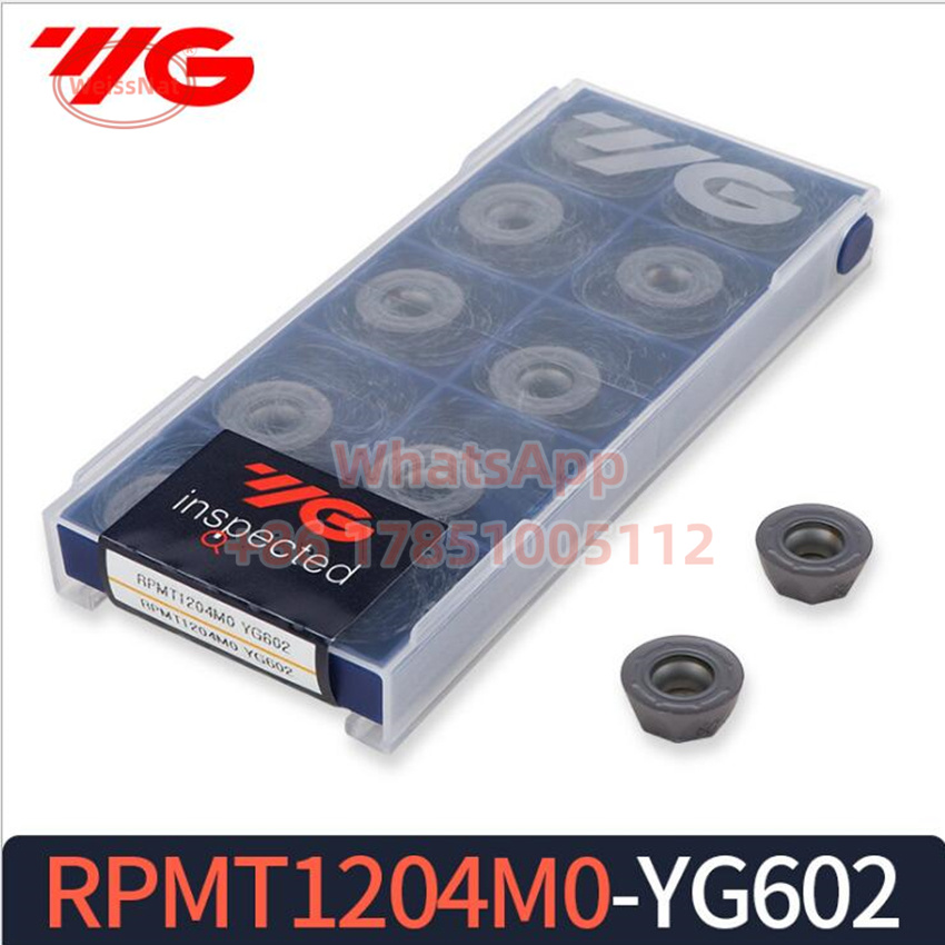 YG-1 RDMT0802MO RDMT10T3MO RPMT08T2MO RPMT10T3MO RPMT1204MO RPMW1003MO RPMW1204MO YG602 超硬インサート RDMT インサート