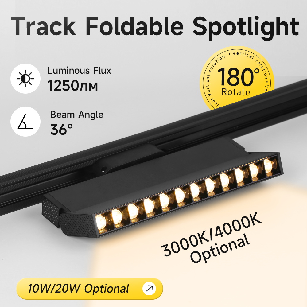Led スポットトラックライトレール 180 度回転可能な照明 10/20 ワット屋内家庭用キッチン寝室器具 Led 天井ランプ装飾