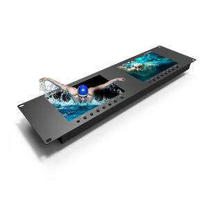 Lilliput 3RUラックマウントモニター（HDMI 2.0および3G-SDI入出力搭載）リモート放送モニター