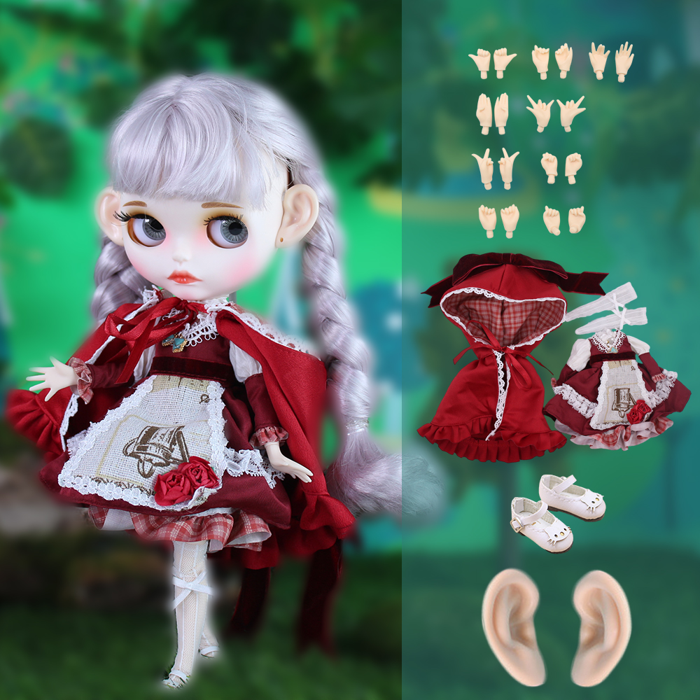 ICY DBS ブライス 1/6 bjd 人形ジョイントボディカスタムフェイスカラフルな髪 2 オプション選択可能、ヌード人形とセット人形特別取引