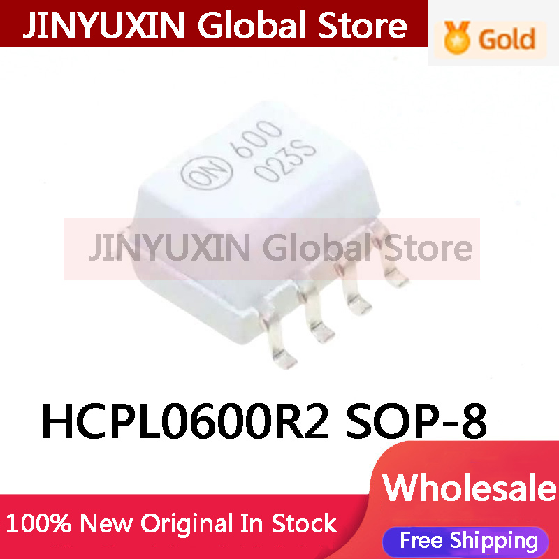 10-50 個 HCPL0600R2 HCPL0600 0600 600 SOP-8 高速 TTL 互換フォトカプラ IC 在庫卸売