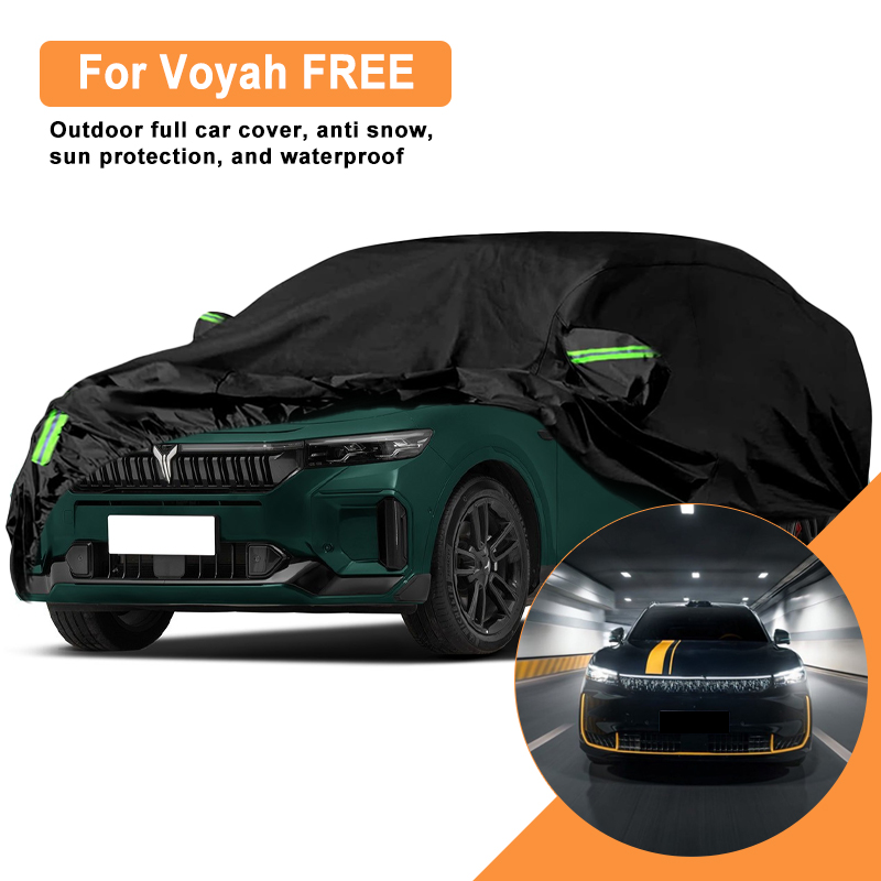 Voyah FREE 車フルカバー - 屋外防水防雪サンシェード、冬用