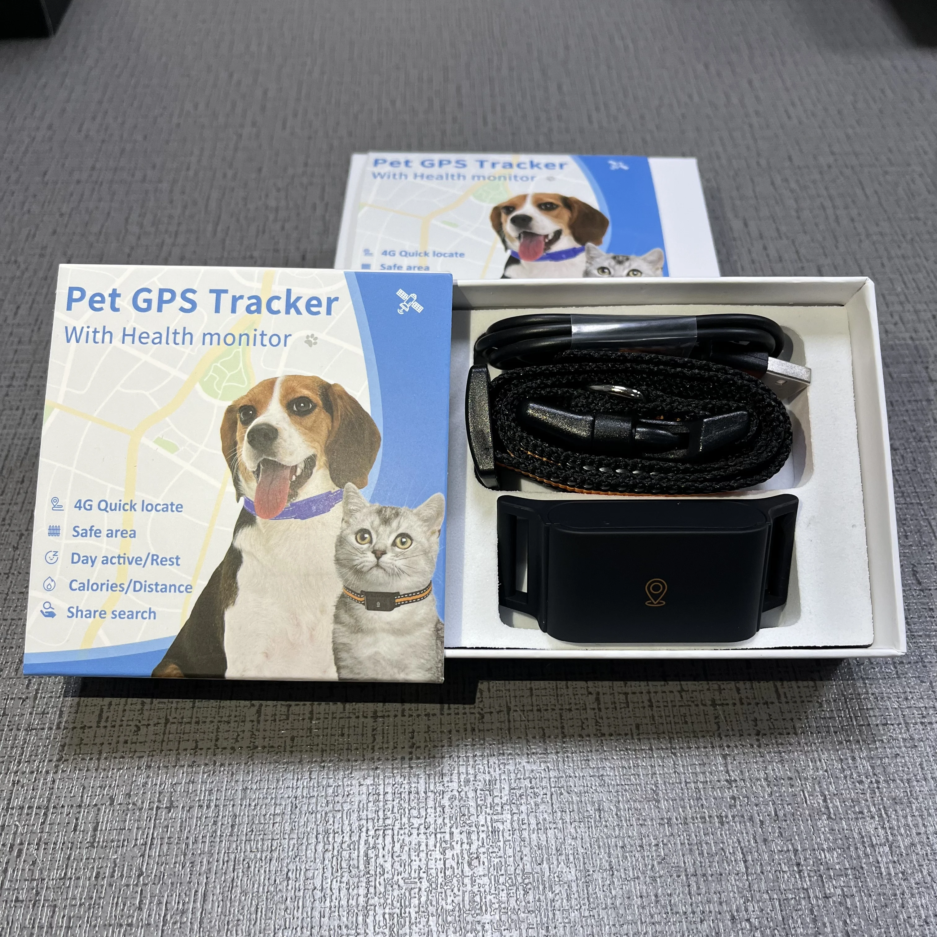 C09 4G 紛失防止デバイス GPS ペットトラッカー猫犬ロケーター IP67 防水ミニ首輪
