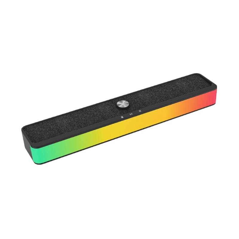 RGB テレビサウンドバー Bluetooth スピーカー 360 度サラウンドハイファイステレオオーディオシステムホームシアターテレビ PC 音楽再生
