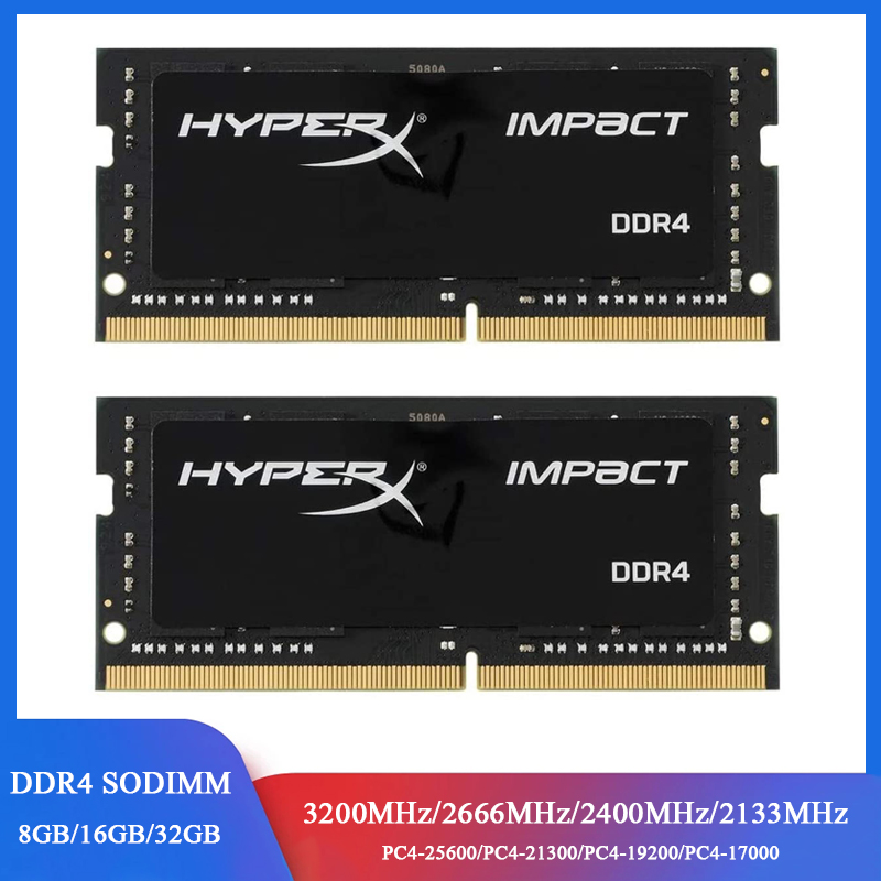 16GB 8GB 32GB メモリ RAM DDR4 2133 2400 2666MHz 3200MHz ノートパソコン用 RAM 260ピン 1.2V SODIMM PC4-25600 19200 21300 ノートブックメモリ