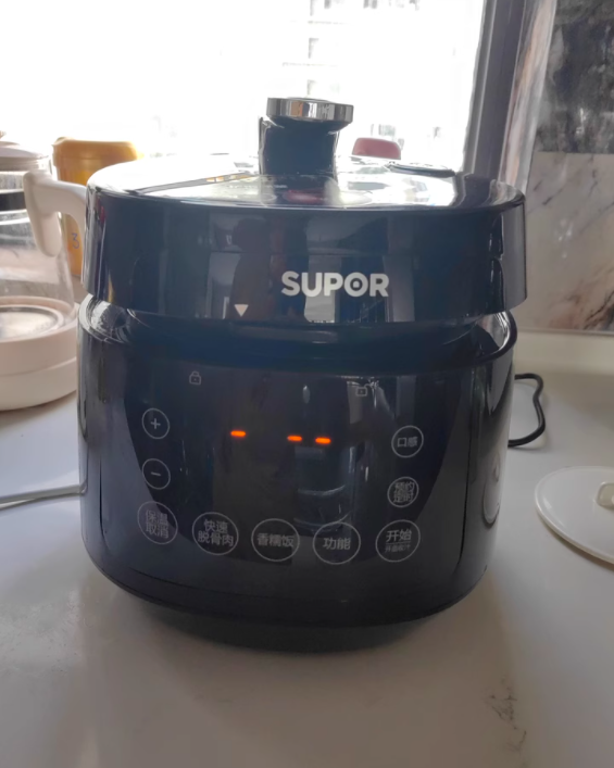 220V 電気キッチン家電ポット調理圧力鍋多機能家庭用二重タンク 30FC12Q Multicooker-炊飯器 AE