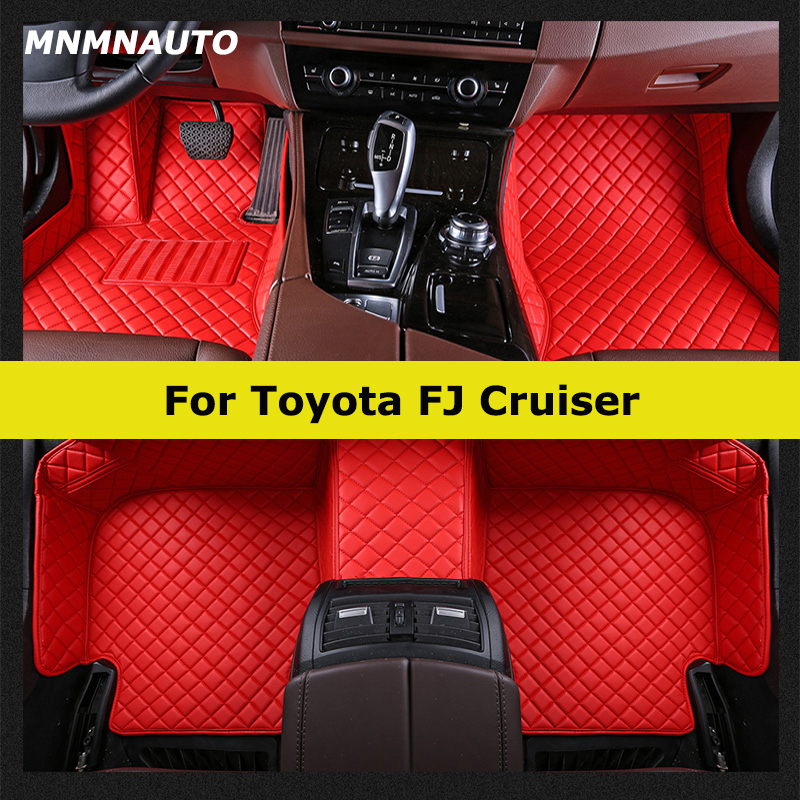 MNMNAUTO カスタム車のフロアマットトヨタ FJ クルーザー自動車カーペット Foot Coche Accessorie