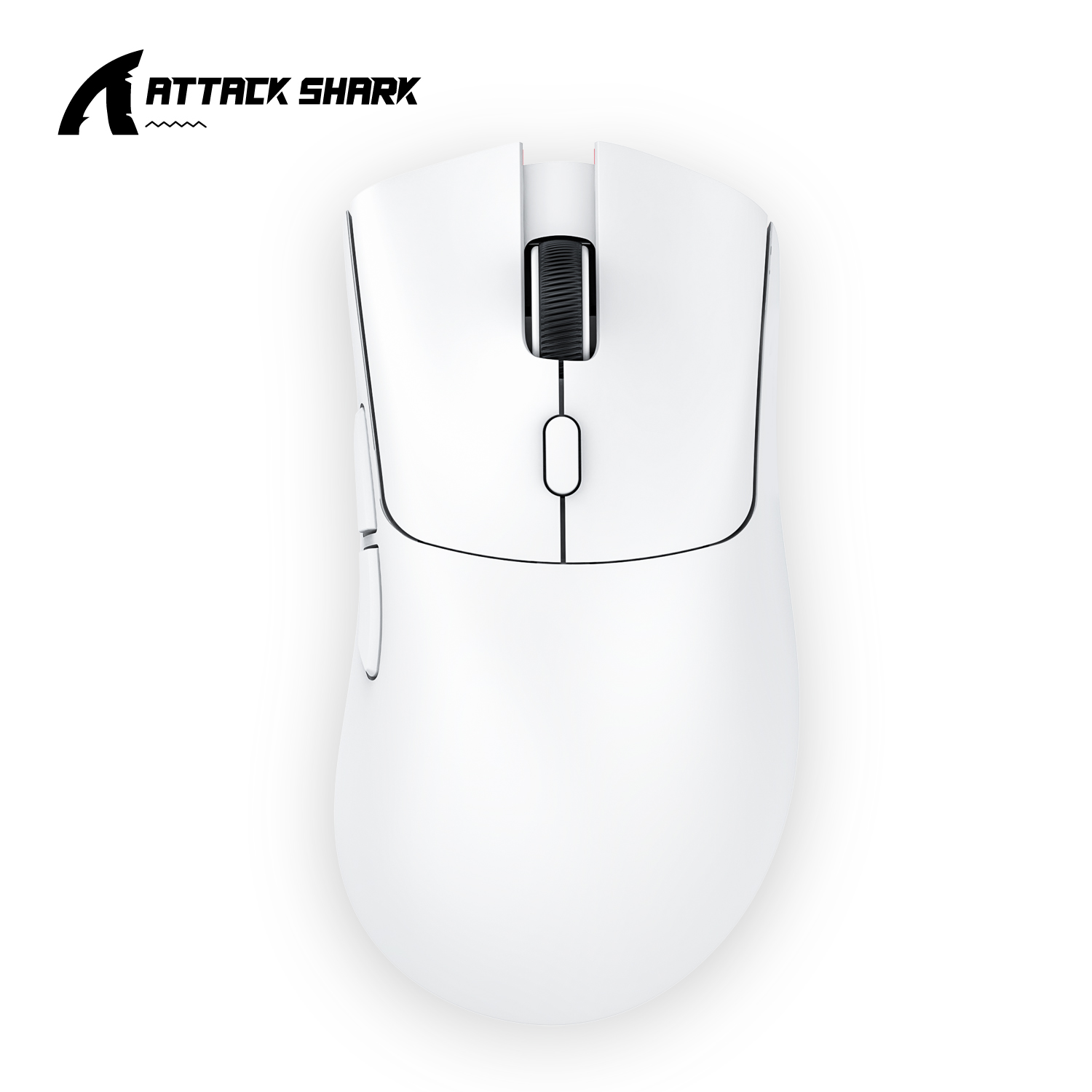 R1 Attack Shark 軽量ワイヤレスマウス、18000dpi、1000Hz PAW3311、Bluetooth トライモード接続、マクロゲーミングマウス @3C1