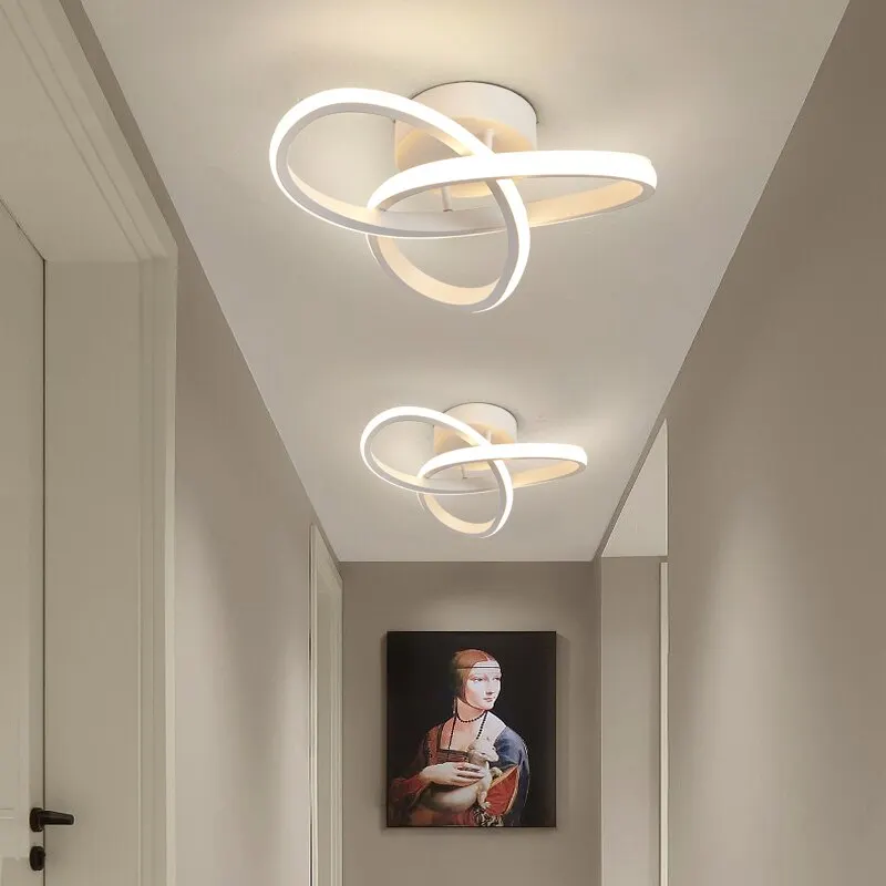 LED モダンなスタイルのシーリングランプ家庭用シャンデリア 3 色ランプ寝室のライト表面設置ダイニングルームランプ