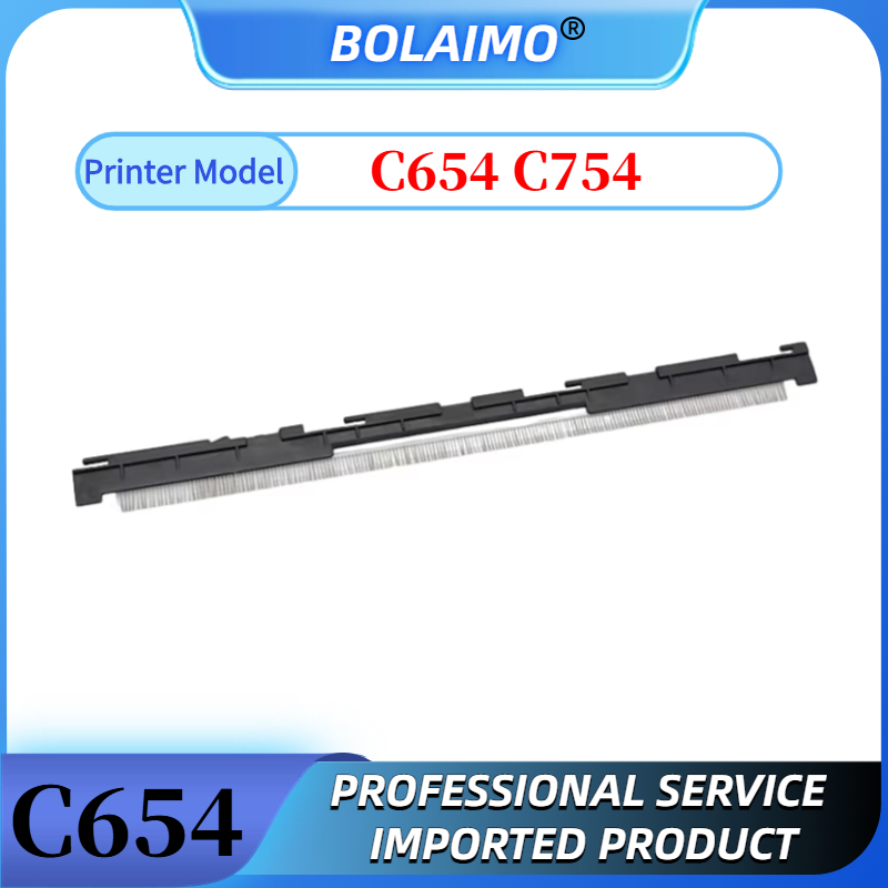 1 個 C654 ストッパーガイドプレート静電ブラシコニカミノルタ C654 C754 固定毛ローラー紙