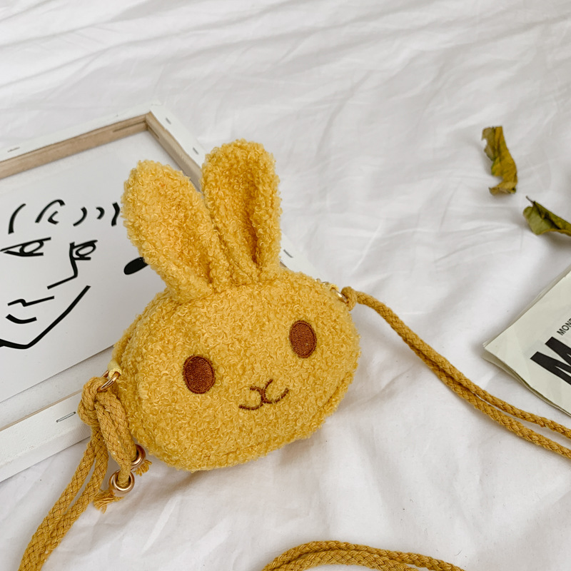 子供用クロスボディバッグ女の子財布漫画かわいいショルダーバッグウサギかばん