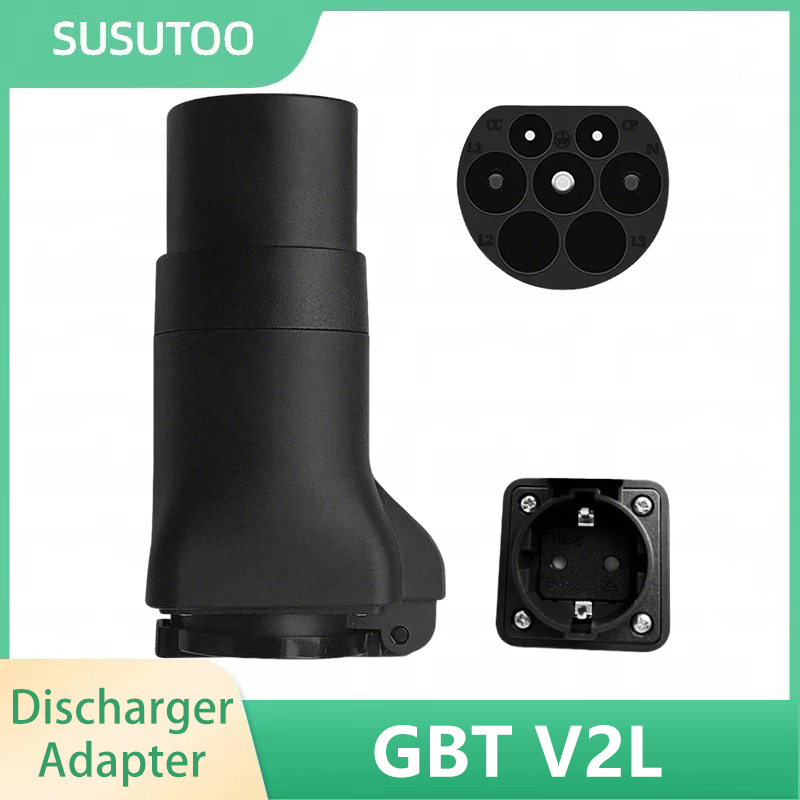 GBT V2L ポータブル放電器 EV 変換 Schuko ソケット OEM 新エネルギー電気自動車放電屋外キャンプ用