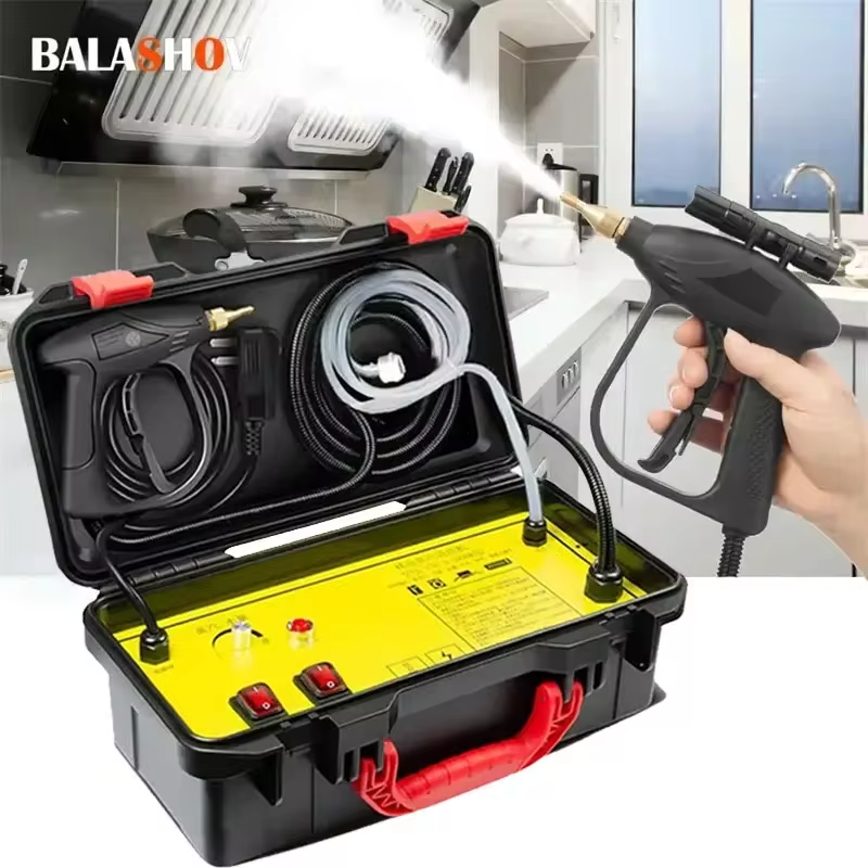 家庭用電気スチームクリーナー 3000 ワット 4.5Bar 高温高圧エアコンレンジフード車のクリーニング 110V 220V