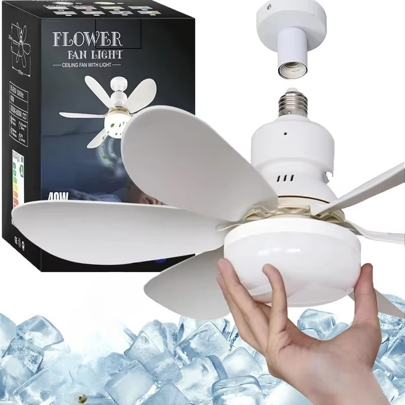 30W シーリングファンライト E27 リモート LED 調光機能付き リビングルーム研究や家庭用に最適 85-265V