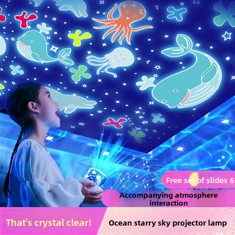 オルゴール星空プロジェクターリモート 360 度回転銀河ナイトライト子供の寝室のロマンチックなスターランプ子供の誕生日ギフト